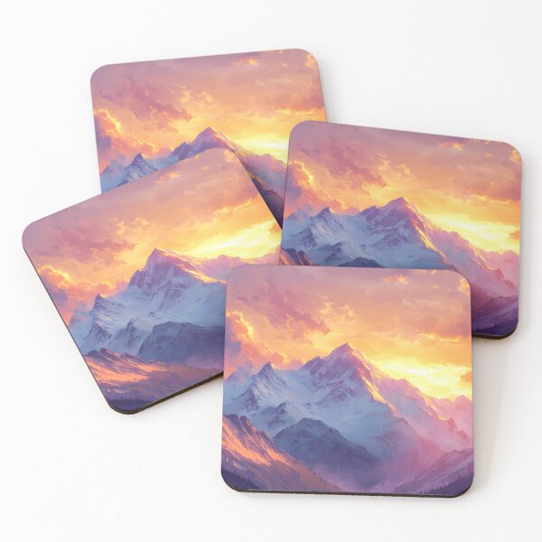Item preview, Mountain Range at Sunset designed and sold by Alin Richard Iovănuț.