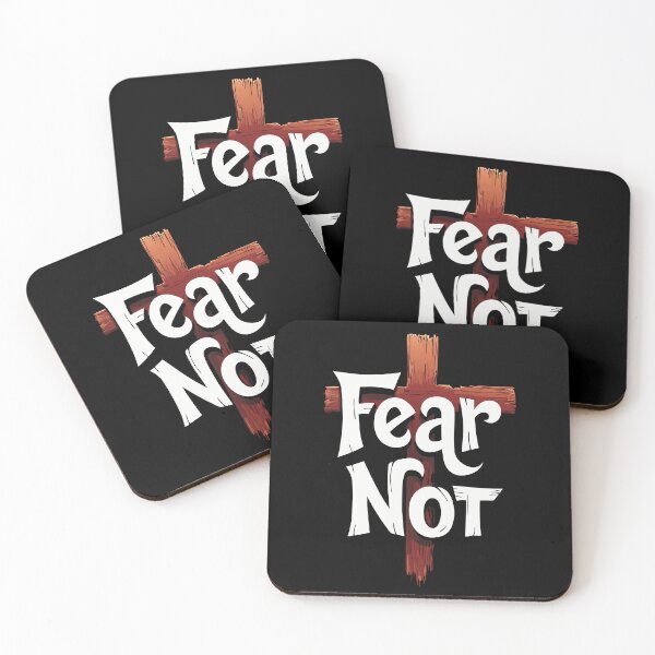 Item preview, Fear Not Christian Inspirational Quote designed and sold by Art-Jiyuu.