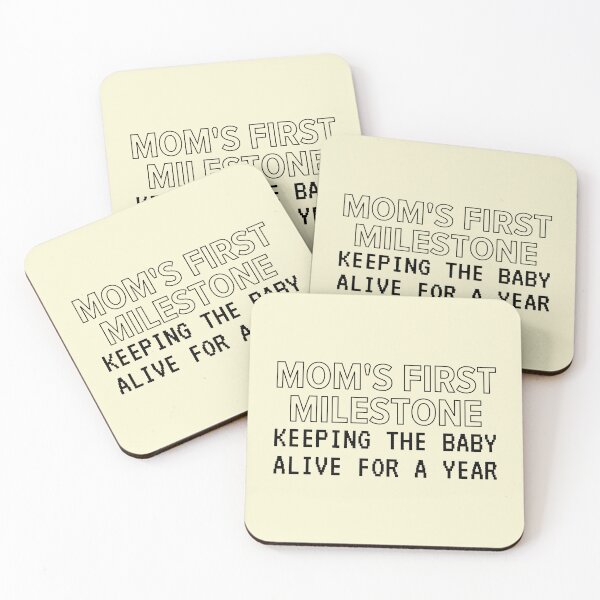 Item preview, Mom's first milestone keeping the baby alive for a year designed and sold by Peerless-Prime.