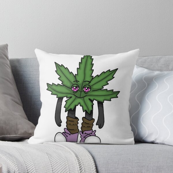 Item preview, weed leaf sticker designed and sold by Lemonzaide.