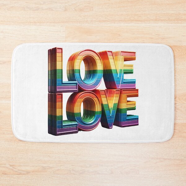 Item preview, LOVE IS LOVE & LOVE WHO YOU WANT TO LOVE designed and sold by HeathersTease.