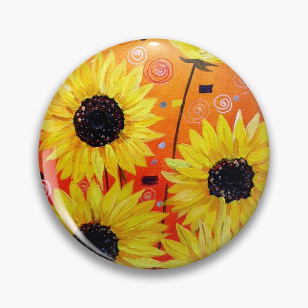 Item preview, Beauty of Sunflower-Acrylic on canvas painting designed and sold by SamirArt.