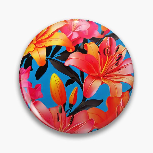 Item preview, A bright and bold pattern featuring lily designed and sold by Tchoice.