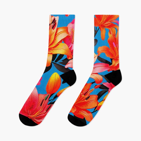 Item preview, A bright and bold pattern featuring lily designed and sold by Tchoice.