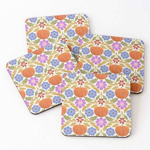 Item preview, Pumpkin and flowers designed and sold by Aralma.