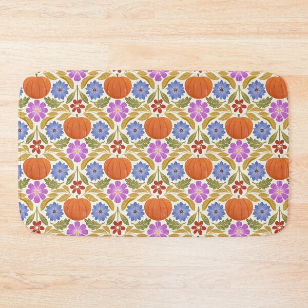 Item preview, Pumpkin and flowers designed and sold by Aralma.