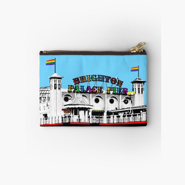 Item preview, BRightOn on Brighton Palace Pier Pop Art Pride Flag designed and sold by StudioFlea.