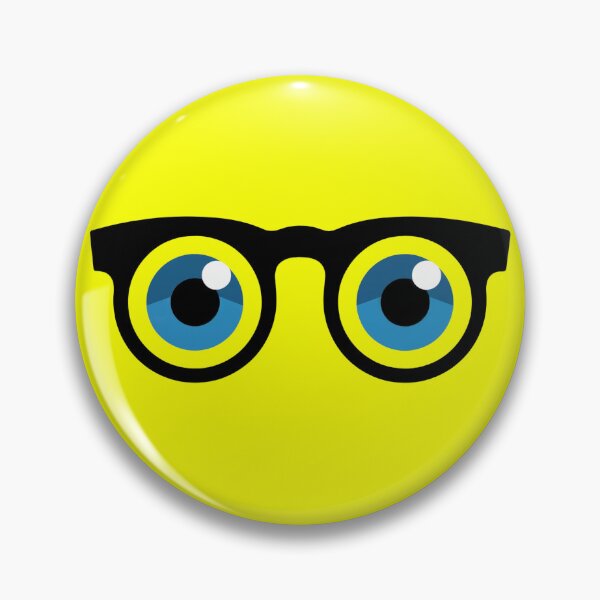 Item preview, Glasses eyes blue eyes watching you yellow designed and sold by Newhyperion.