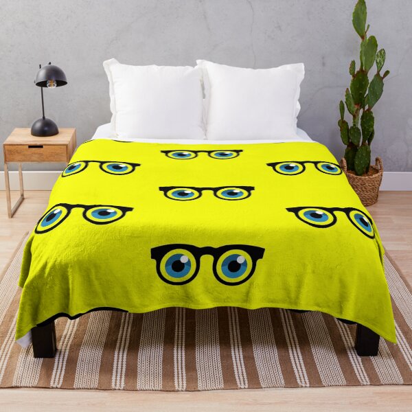 Item preview, Glasses eyes blue eyes watching you yellow designed and sold by Newhyperion.