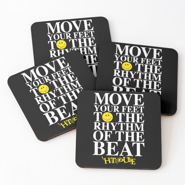 Item preview, Hithouse - Move Your Feet To The Rhythm Of The Beat designed and sold by justanotherw.