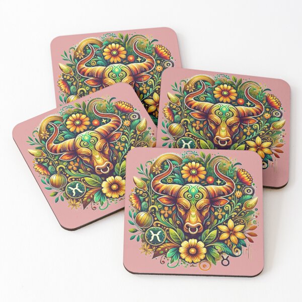 Item preview, Taurus Zodiac Sign - Embracing Passion and Strength designed and sold by CreationbyNiki.