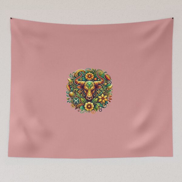 Item preview, Taurus Zodiac Sign - Embracing Passion and Strength designed and sold by CreationbyNiki.