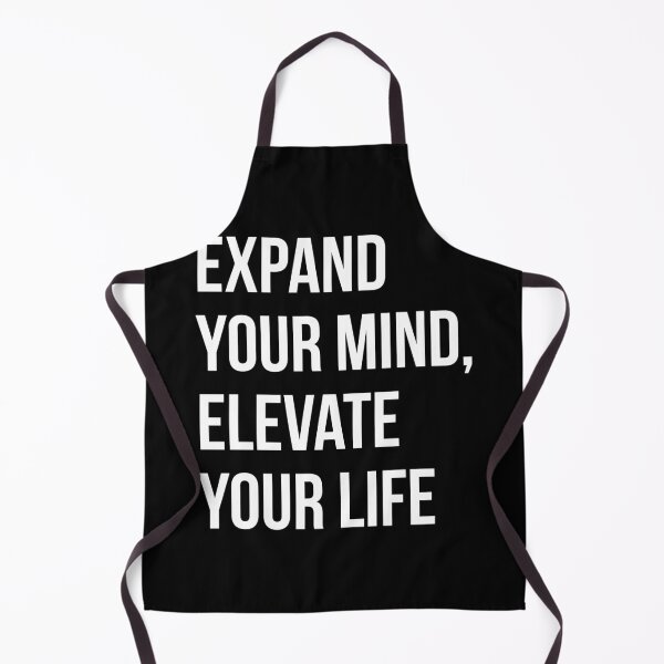 Item preview, Expand Your Mind, Elevate Your Life - Motivational Typography Design designed and sold by Enchantedbox.