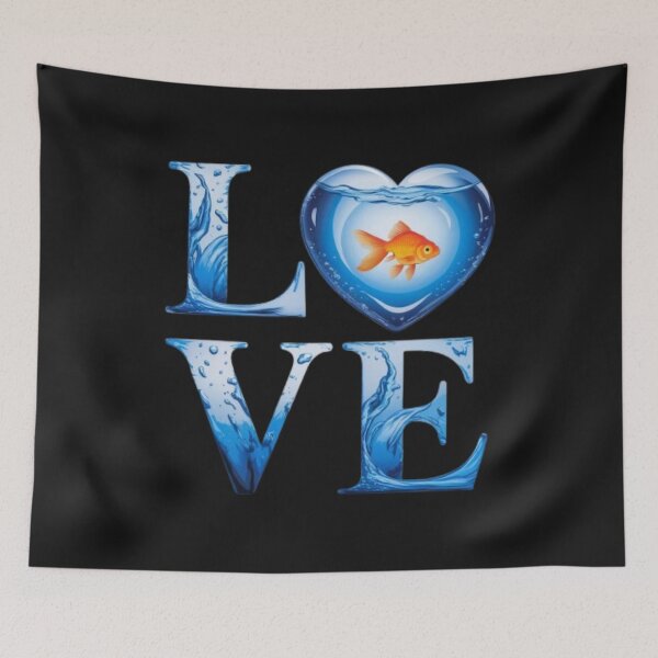 Item preview, Love Fish designed and sold by 123ks.
