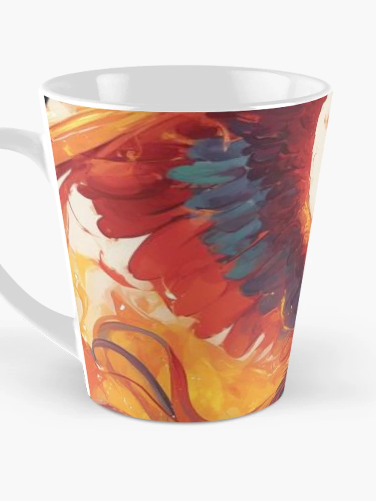 Thumbnail 3 of 4, Coffee Mug, Fire phoenix, Phoenix Rising, Rise for the Ashes Sticker designed and sold by PatternFly.