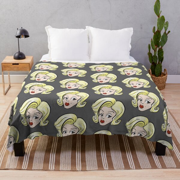 Item preview, Marilyn Monroe comic book style designed and sold by CleyVonSlay.
