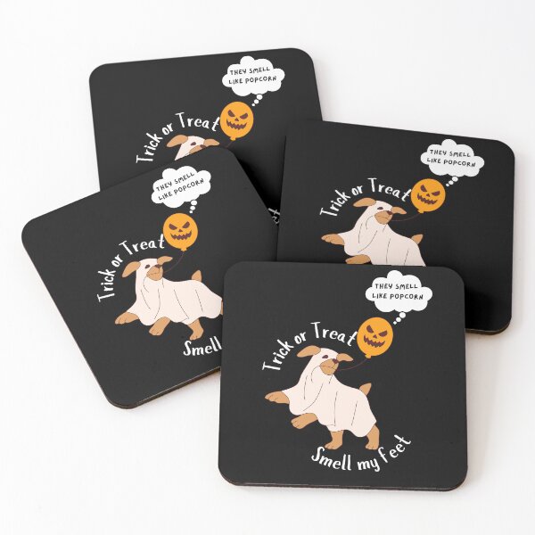 Item preview, Halloween Dog Trick or Treat Smell My Feet  designed and sold by SunandShade.