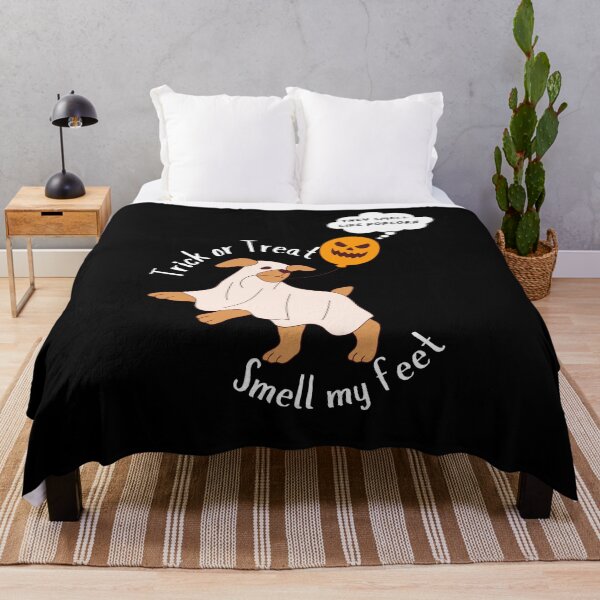 Item preview, Halloween Dog Trick or Treat Smell My Feet designed and sold by SunandShade.