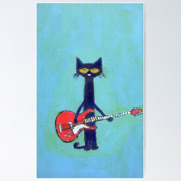 Item preview, Pete The Cat Poster designed and sold by chelt15.