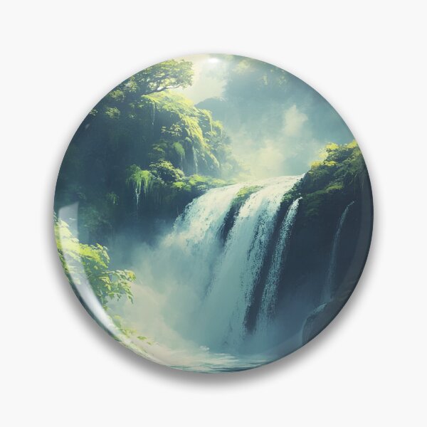 Item preview, Waterfall in the Forest designed and sold by Alin Richard Iovănuț.
