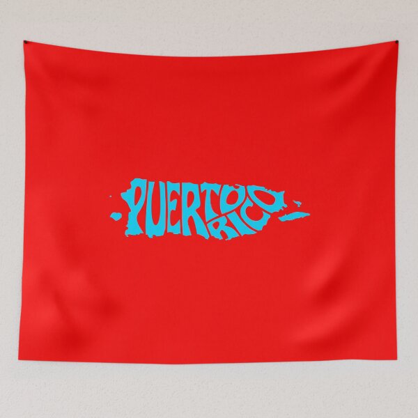 Item preview, Puerto Rico in island shape designed and sold by DesignCollectiv.