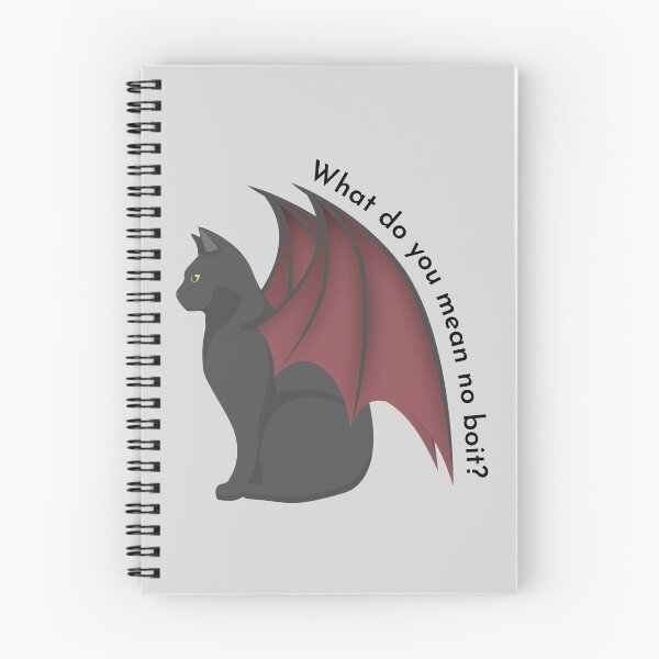 Item preview, Cute minimal modern halloween black cat with red bat wings designed and sold by CiniArt.