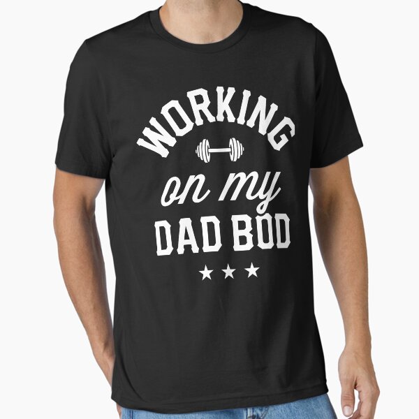 Artikel-Vorschau von Arbeiten an meinem Dad Bod - Funny Gym Workout Schwangerschaft, designt und verkauft von qualitytimes.