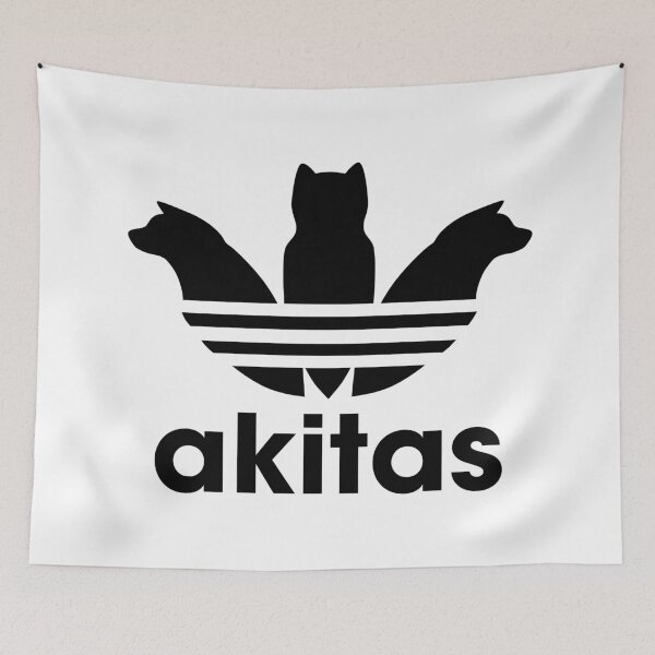 Item preview, Akitas Akita logo black designed and sold by FuugoShop.