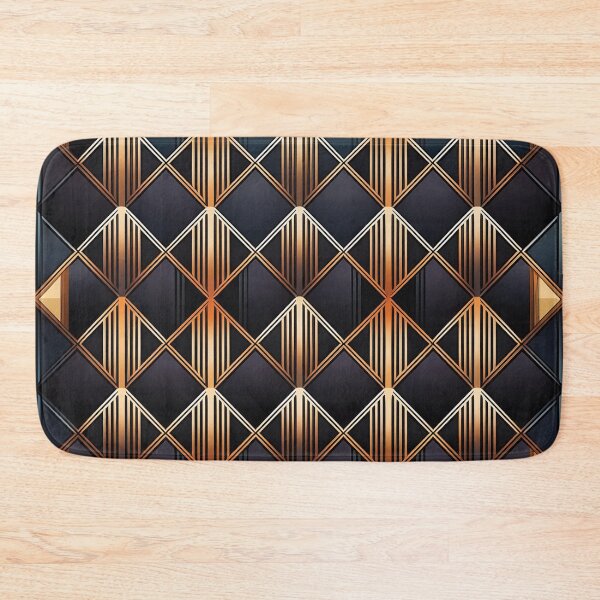 Item preview, An Art Deco-inspired Gothic pattern design with geometric precision and luxurious metallic. designed and sold by HEMRO.