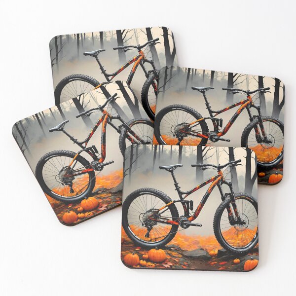 Item preview, MTB in the Eerie Halloween Night designed and sold by GrizzlyCollective.