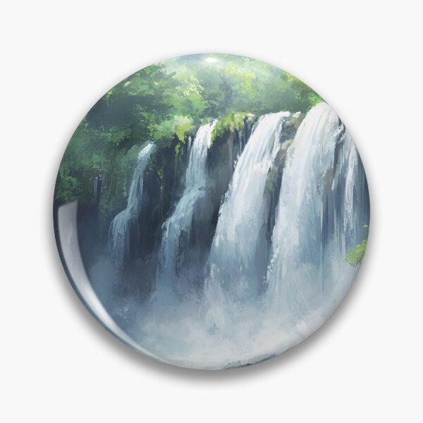 Item preview, Waterfall in the Forest designed and sold by Alin Richard Iovănuț.