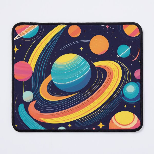 Item preview, An abstract space design with planets and stars. designed and sold by HEMRO.
