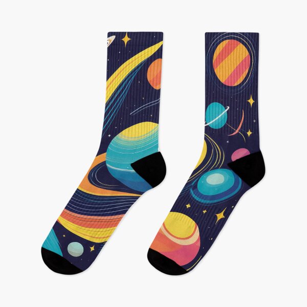 Item preview, An abstract space design with planets and stars. designed and sold by HEMRO.