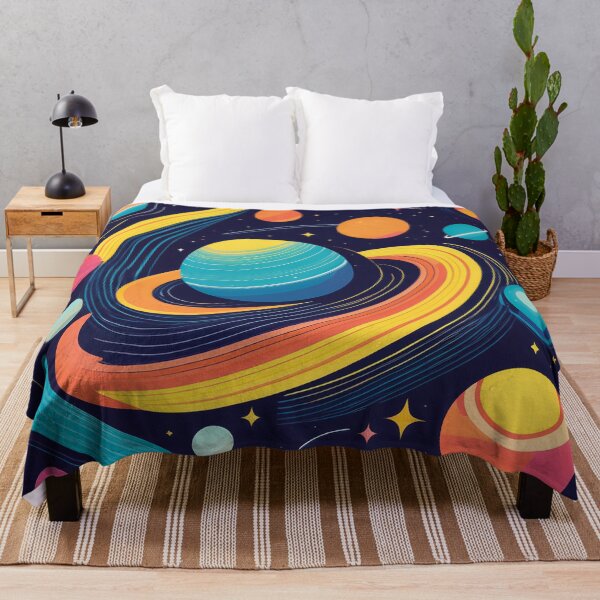 Item preview, An abstract space design with planets and stars. designed and sold by HEMRO.