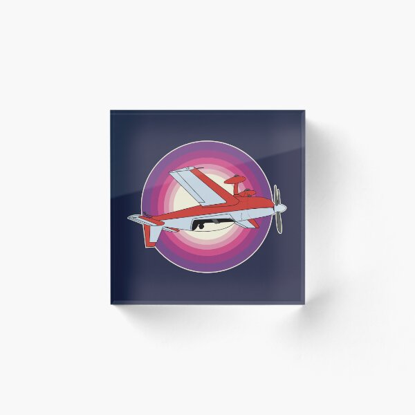 Item preview, Aviones acrobáticos Extra 300 de Aviation Design en acción al atardecer designed and sold by skye-studio.