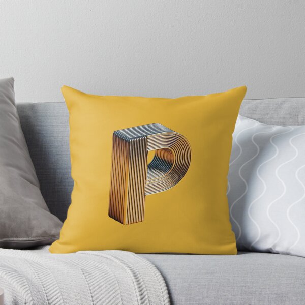 Item preview, 3d Gold Letter P designed and sold by Myra365Art.