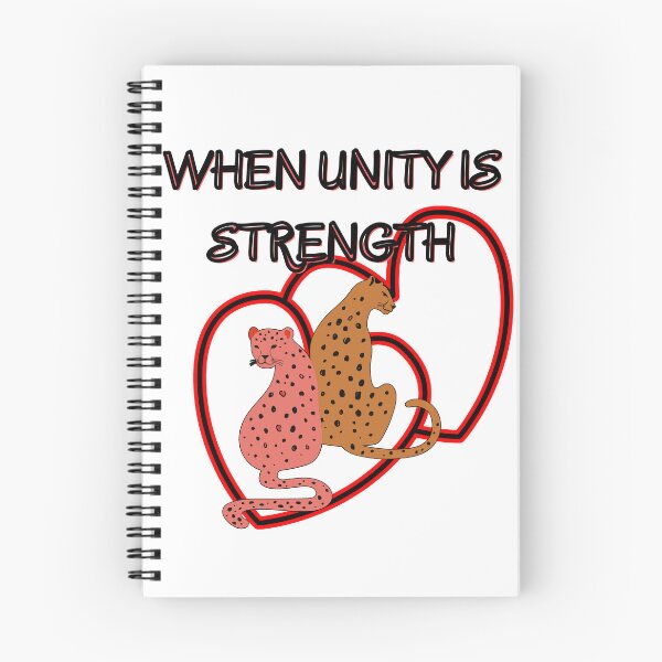 Item preview, WHEN UNITY IS STRENGTH designed and sold by stickersrafisa.