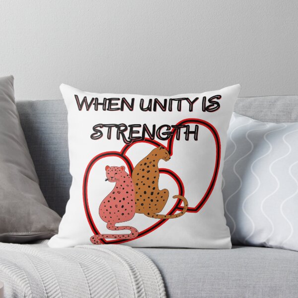 Item preview, WHEN UNITY IS STRENGTH designed and sold by stickersrafisa.