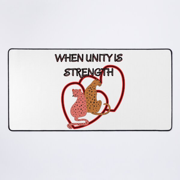 Item preview, WHEN UNITY IS STRENGTH designed and sold by stickersrafisa.