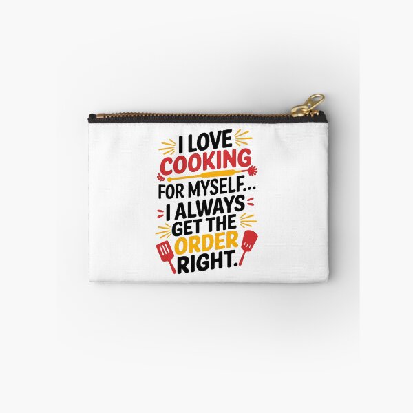 Item preview, I Love Cooking for Myself - Fun Cooking Typography Design designed and sold by OwlWorks.