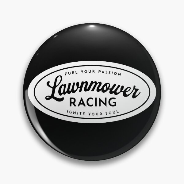 Item preview, Lawnmower Racing - Oval Badge - 1 - Lawn Mower Racing designed and sold by RaceDayRags.