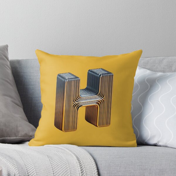 Item preview, 3d Gold Letter H designed and sold by Myra365Art.