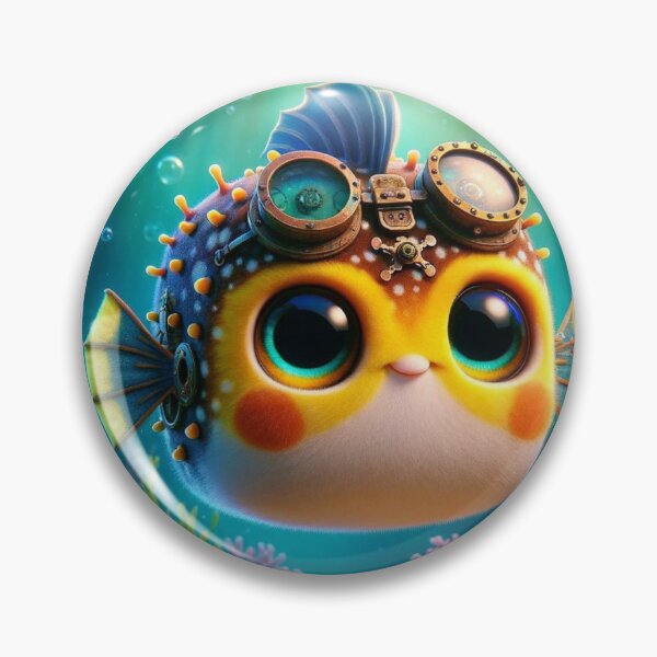 Item preview, Steampunk Boxfish designed and sold by Sillytoe.