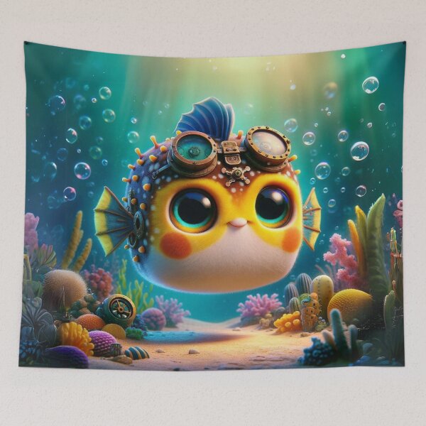 Item preview, Steampunk Boxfish designed and sold by Sillytoe.