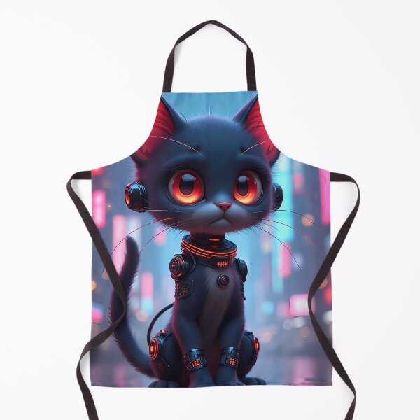 Item preview, A cyberpunk kitten designed and sold by Sopilka.