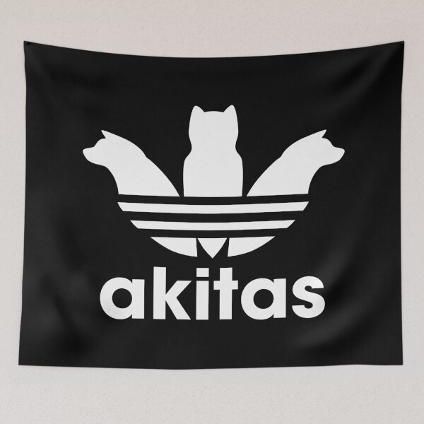 Item preview, Akitas Akita logo White designed and sold by FuugoShop.