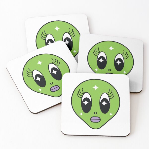 Item preview, demure alien designed and sold by thereallama.