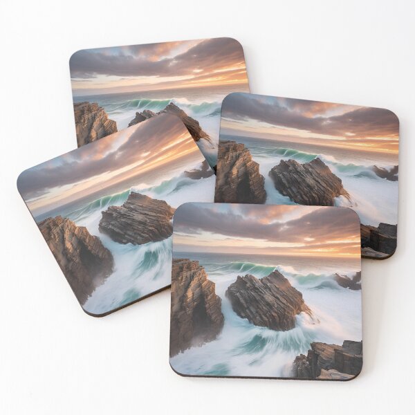 Item preview, ocean cliffs  designed and sold by Comfymuffin.