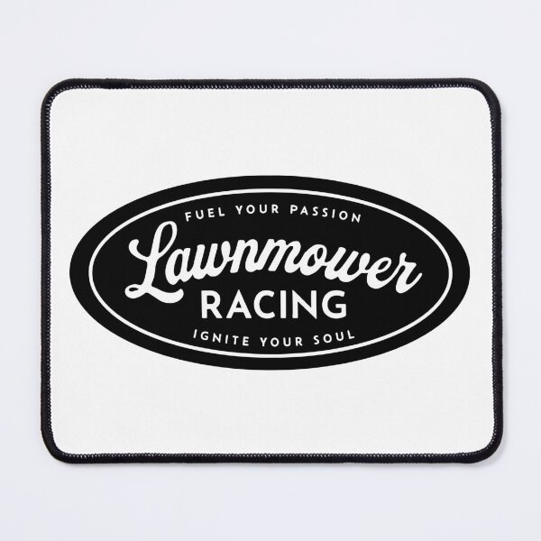 Item preview, Lawnmower Racing - Oval Badge - 2 - Lawn Mower Racing designed and sold by RaceDayRags.