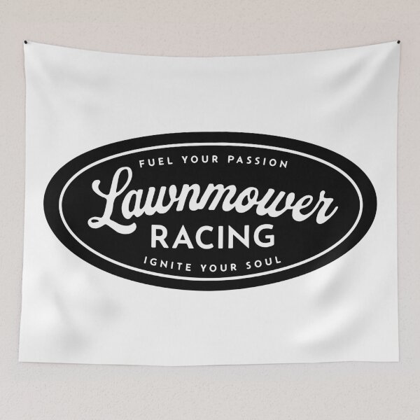 Item preview, Lawnmower Racing - Oval Badge - 2 - Lawn Mower Racing designed and sold by RaceDayRags.